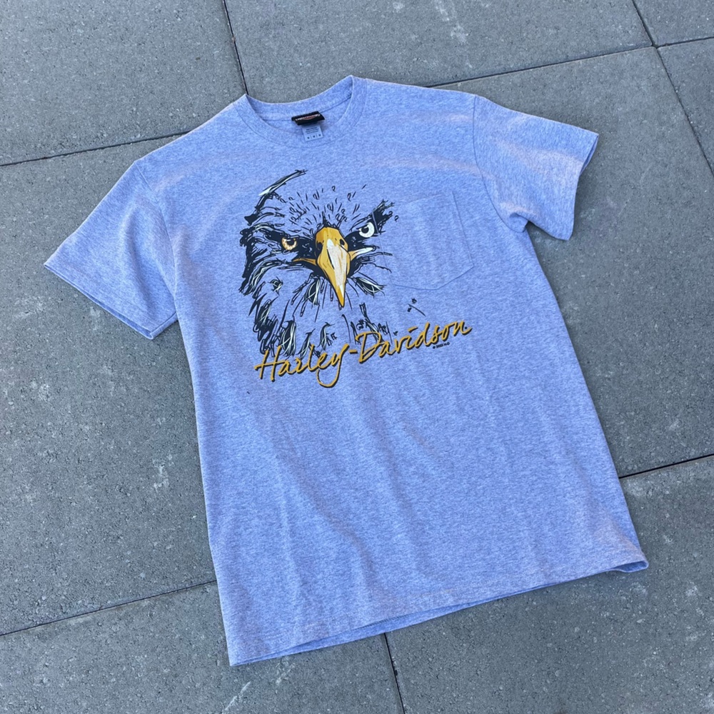 Harley Davidson Eagle Pocket Tee